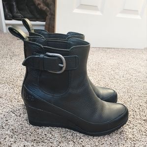 UGG wedge booties